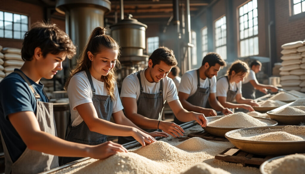 découvrez les nombreuses opportunités en alternance dans la meunerie, un secteur en pleine évolution offrant des formations pratiques et des perspectives de carrière attractives pour les jeunes passionnés par l'agroalimentaire.