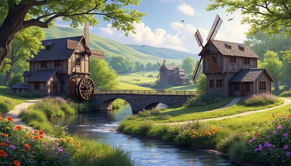 découvrez comment les moulins à eau, jadis essentiels à la production d'énergie durable, peuvent aujourd'hui redevenir une solution écologique face aux défis énergétiques actuels.