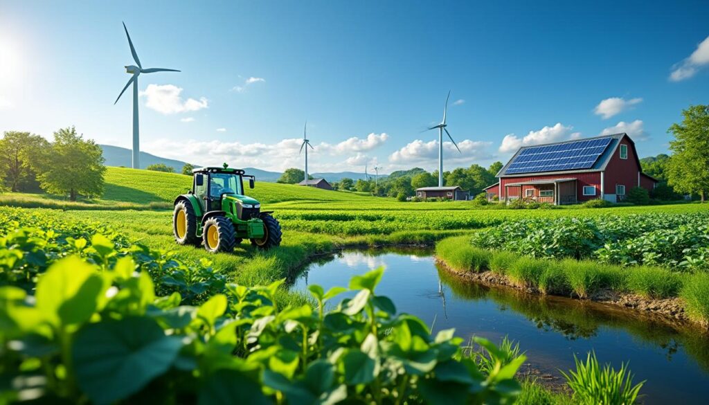 découvrez des stratégies efficaces pour réduire l’empreinte carbone des exploitations agricoles et adopter des pratiques durables respectueuses de l’environnement.