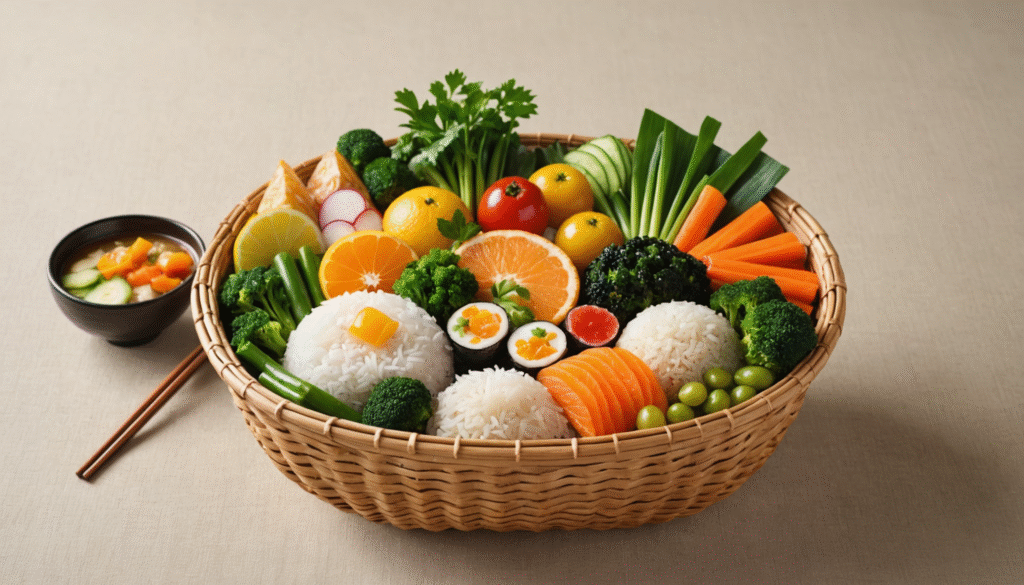 découvrez les fiefs ruraux du japon et leurs marchés paysans authentiques, où vous pourrez savourer des paniers gourmands de produits locaux frais et traditionnels.