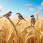 découvrez les différentes espèces d'oiseaux qui habitent autour des champs de blé et leur rôle dans cet écosystème agricole.