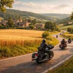 découvrez la france rurale à bord de motos légendaires harley davidson et indian grâce à nos circuits routiers champêtres alliant liberté, nature et patrimoine authentique.
