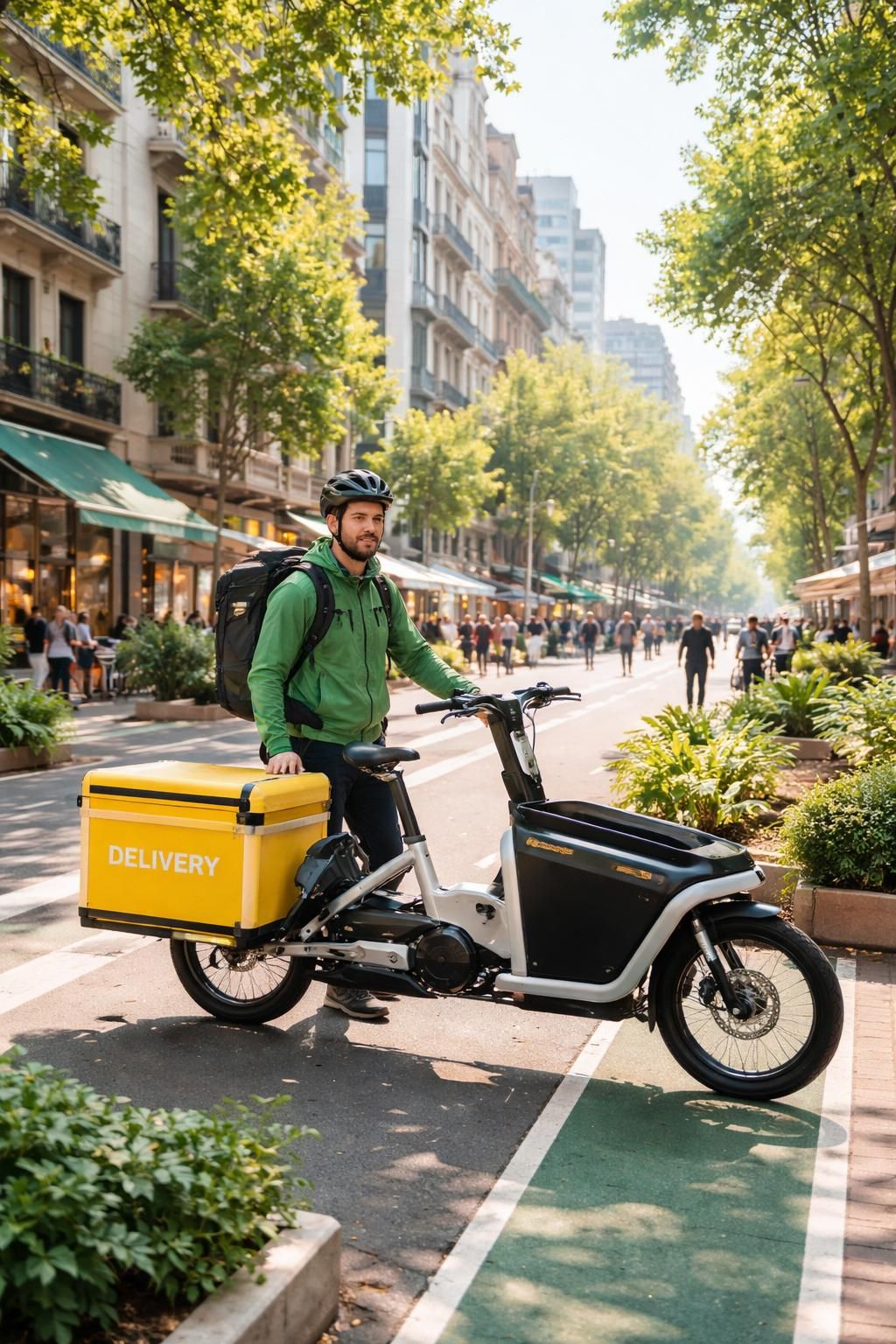 découvrez des solutions de logistique du dernier kilomètre innovantes et écoresponsables utilisant des vélos cargo pour un transport urbain durable et efficace.