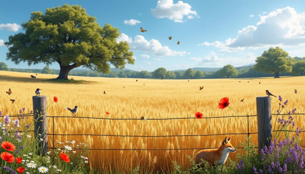 découvrez comment la biodiversité interagit avec les champs de céréales et les enjeux d'un équilibre fragile pour une agriculture durable.